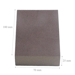 100*70*25mm80 # bloque de lijado de esponja de lijado abrasivo <span class=keywords><strong>para</strong></span> lavado de <span class=keywords><strong>esmeril</strong></span> - Product Image 3
