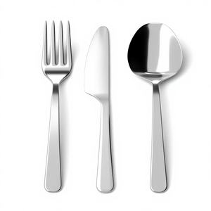 Ensemble de couverts de table élégants et écologiques pour les maisons et les fêtes modernes |   Couverts en acier inoxydable de qualité supérieure pour une table élégante - Product Image 1