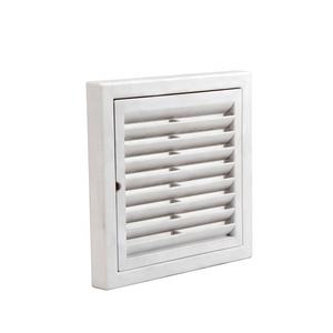 Grilles <span class=keywords><strong>de</strong></span> <span class=keywords><strong>ventilation</strong></span> carrées en plastique pour climatisation intelligente au design moderne, étanches en <span class=keywords><strong>PVC</strong></span> - Product Image 2