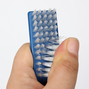 Yinste <b>Shoe</b> Cleaning Brush Blue Nylon Bristles Multi <b>Functional</b> For Leather <b>Shoes</b> - Product Image 3