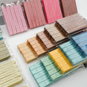 Bâtons de cire à cacheter coniques, lot de 5, pour impression en relief et scellage d'enveloppes de mariage - Product Image 3