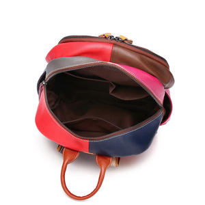 Mochila de Cuero Andong para Mujer, Cuero Vacuno Genuino, Bolso de Viaje de Gran Capacidad, Bolso de Hombro para Actividades al Aire Libre 988 - Product Image 5