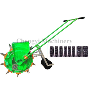 Le planteur manuel ergonomique assure un semis confortable par poussée pour des séances de jardinage prolongées. - Product Image 3