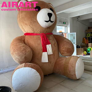 Christmas Stage Decoration Lovely Inflatable <strong>Bear</strong> Characters Cartoon , Inflatable Mascot <strong>Bear</strong> Inflatable Yellow Cute <strong>Gummy</strong> <strong>Bear</strong> - Product Image 6