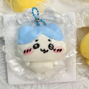 Juguete de silicona antiestrés de la serie Cartoon Usaki Mini Jiyi, pequeño, con diseño de ocho bolas de crema, de silicona, con sonido. - Product Image 4