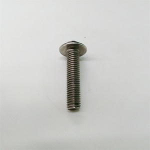 Pan Head <b>Screw</b> 304 Stainless Steel Metric Coarse Thread Zinc Plated Class 8.8 - Product Image 2