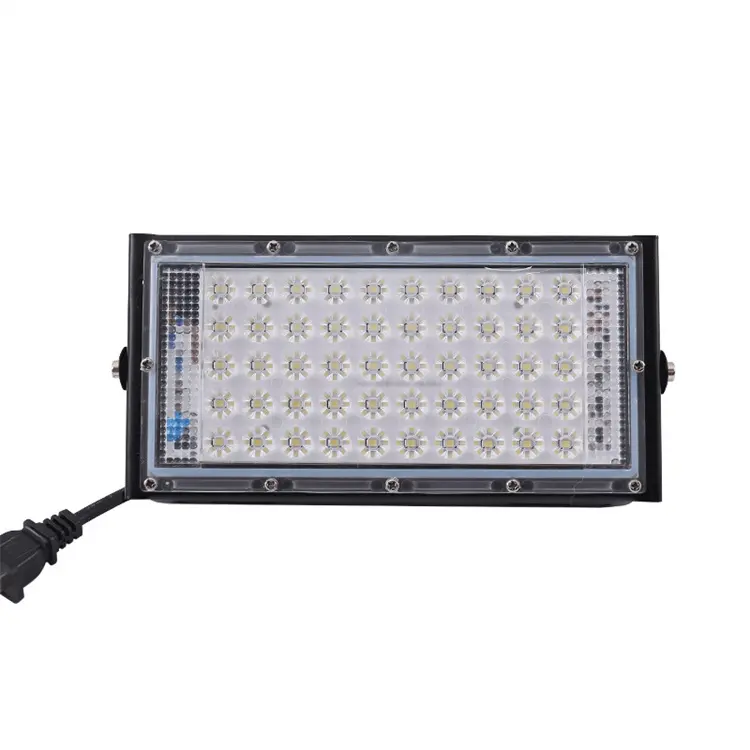 DC12V clip basse tension LED projecteur 50W 100W boîtier en alliage d'aluminium extérieur ac230v 50w uv led lumière noire