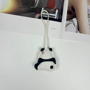 Pendentif en cuir géant Panda pour <span class=keywords><strong>sac</strong></span>, ornement, trésor national chinois, accessoires vestimentaires, pendentif en cuir - Product Image 4