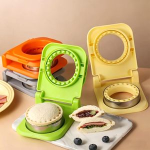 Taglierina e Sigillatrice per Sandwich in Acciaio Inossidabile, Disincrostatrice per Sandwich, Macchina per Sandwich Senza Crosta, Macchina per Pancake, Tagliabiscotti - Product Image 3