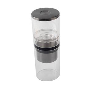 Brewing Glass Carafe with Removable Stainless Steel Filter, Airtight <b>Cold</b> <b>Brew</b> Iced Coffee <b>Maker</b> Pitcher - Product Image 2