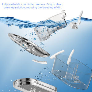 Bebedero Automático Inteligente <span class=keywords><strong>para</strong></span> Mascotas 2024, Recipiente de Acero Inoxidable, Inalámbrico, Recargable por USB, <span class=keywords><strong>para</strong></span> Perros y <span class=keywords><strong>Gatos</strong></span> - Product Image 5