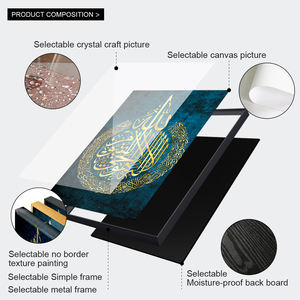 Décor à la maison 2024 chambre moderne photos peinture islamique calligraphie musulmane art mural imprime décorations islamiques pour la maison - Product Image 4