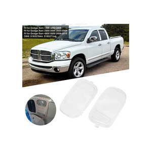 ฝาครอบไฟโดมหน้ารถ Dodge Ram รุ่น 5183270AA 5183271AA ซ้าย-ขวา วัสดุ ABS สำหรับไฟภายใน - Product Image 1