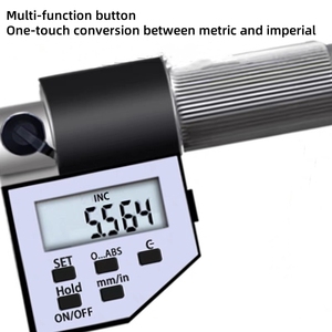 QLR Groothandel Elektronische Dieptemeter Dieptemikrometer Rusland Markt Hot Selling 0-150MM Dieptemeter <span class=keywords><strong>Micrometers</strong></span> - Product Image 5