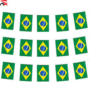 Bandiere Decorative Promozionali: Bandiere a Corda Brasiliane, Americane, Messicane e Personalizzate in Poliestere da Vari Paesi - Product Image 5