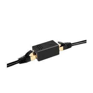 STP Tipo CAT5E CAT6 Adaptador Hembra a Hembra Acoplador Conector RJ45 Acoplador en línea