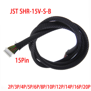 15Pin 1.0mm Pitch JST SHR-15V-S-B Çift Uçlu Konnektör Kablosu Naylon Örgülü Kablo Demeti Drone'lar ve Otomobiller için - Product Image 1