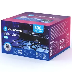 Tira de luces plana de bajo voltaje, flexible, de baja temperatura, ideal para decoración y ambientación en interiores o - Product Image 3