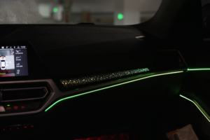 Kit de Luces Ambientales LED de 28 LED con Efecto Arcoíris para BMW Serie 3 G20 G28 2020-2022, Iluminación Interior Multicolor - Product Image 3