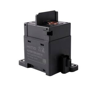 HCF500 อุปกรณ์ไฟฟ้ากระแสตรง คอนแทคเตอร์ HIITIO 500A แรงดันคอยล์ 24V รีเลย์ 1500VDC สำหรับ EVs BMS BPU - Product Image 1