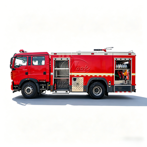 Camion de pompiers à mousse et eau HOWO 4*2 de 8000 litres à 10000 litres avec système de pompage, camion de sauvetage multifonction à vendre - Product Image 1