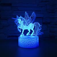 Lampe à Led Illusion 3D personnalisée Veilleuse en acrylique 3d Anime Univers Lampe de Table Chambre d'enfant Veilleuses en acrylique multicolore