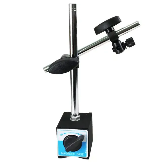 Industrial Heavy Duty Magnetic Base Stand with Fine Adjustment for Dial Test Indicator Clamping Machinist Tool Factory Supply