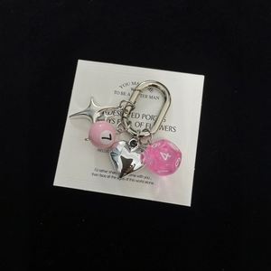 Wholesale <b>Dice</b> Keychain -Y2K Lucky Bag Hanger, Necklace Pendant, Billiard Gift for <b>Men</b> and Women - Product Image 4