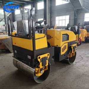 Compacteur à rouleaux vibrants hydrauliques de 2 tonnes Petit pavé d'asphalte Pompe à moteur à double tambour Composants du noyau de l'engrenage du moteur - Product Image 2