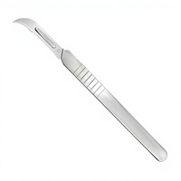 Lames de scalpel chirurgical en acier inoxydable B.P. – Meilleur prix de gros # 10 # 11 # 12 # 15 instruments jetables stériles en acier au carbone