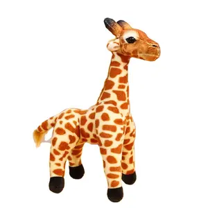 Nouveautés 2023 personnalisé de haute qualité mignon peluche girafe jouets en peluche pour cadeaux de bébé