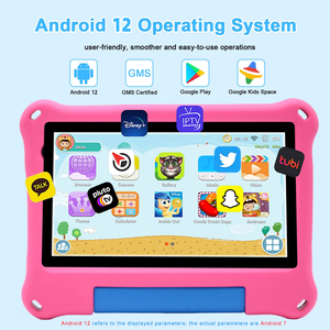 Tableta Educativa Infantil Popular de 8 Pulgadas con Modo <span class=keywords><strong>Nocturno</strong></span>, Control Parental, Pantalla con Luz Regulable, Historias en Audio, Canciones de Cuna, Android 12 MTK - Product Image 4