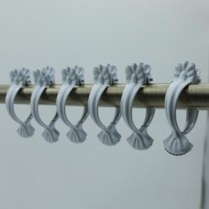 Support de fixation de pince de <span class=keywords><strong>rideau</strong></span> de fenêtre élégant personnalisé, Clip de <span class=keywords><strong>rideau</strong></span> à boucle de <span class=keywords><strong>rideau</strong></span> - Product Image 2