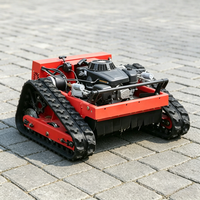 Mesin Pemotong Rumput Robot Kendali Jarak Jauh, Mesin Pemotong Rumput Bertenaga Gas Tugas Berat untuk Kubota, Mesin Pemotong Rumput Robot Komersial
