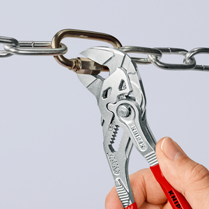 คีมประแจ KNIPEX 86 03 180 คีมประแจและประแจในเครื่องมือชิ้นเดียว เคลือบพลาสติก ชุบโครเมียม 180 มม. - Product Image 3
