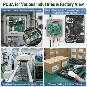 บริการผลิตแผงวงจรพิมพ์ PCB แบบกำหนดเอง ประกอบแผงวงจร PCBA สำหรับอุตสาหกรรม IoT ตามรายการ Gerber BOM ของคุณ - Product Image 4