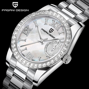 Montres pour femmes PAGANI DESIGN 1776, mode, sport, quartz, date, <span class=keywords><strong>montre</strong></span> simple pour femmes, verre saphir AR, <span class=keywords><strong>étanche</strong></span> 100 m - Product Image 3