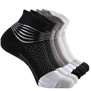 Xianghui unisexe cuivre Compression chaussettes femmes hommes <span class=keywords><strong>Anti</strong></span> <span class=keywords><strong>Fatigue</strong></span> soulagement de la <span class=keywords><strong>douleur</strong></span> équipage bas 15-20 MmHg printemps Nylon - Product Image 4