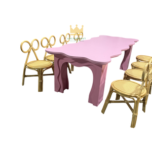 Sillas Infantiles de Ratán Hechas a Mano, Asientos para Fiestas de Cumpleaños y Eventos, Muebles Infantiles de Mimbre Natural, Proveedor con Ofertas Especiales - Product Image 4