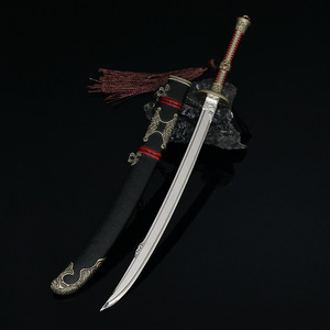 Épée de samouraï de 22 cm, accessoires de cosplay Wildling Blade, produits liés au cinéma et à la télévision, uniforme de garde brodé Flamme Rouge, cadeau pour garçon - Product Image 1