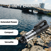 TOMAVOR Aspirateur Souffleur Portable pour Voiture Ultra-Longue Autonomie 2-en-1 Silencieux Multi-Usages Recharge TYPE-C ABS Amélioré