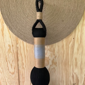 Décoration murale en macramé bohème personnalisée faite à la main pour la décoration d'<span class=keywords><strong>appartement</strong></span> à la maison Style Art déco - Product Image 3