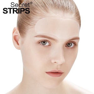 Mascarilla Facial de Biocolágeno en Láminas de Cristal con Vitamina E, Parches Curativos Antiarrugas, Tiras de Cuidado <span class=keywords><strong>para</strong></span> Arrugas en la Frente - Product Image 1