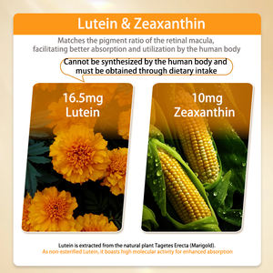 منتجات جديدة من بيريز لوتين سوفتجيل مع خلاصة Zeaxanthin Bilberry تدعم الأنثوسيانين الغنية صحة العين بشكل عام 60 بالغًا - Product Image 4