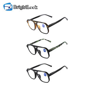 แว่นสายตาอ่านหนังสือทรงเหลี่ยม ป้องกันแสงสีฟ้า กำลังเป็นที่นิยม ขายส่ง พร้อมโลโก้ - Product Image 1