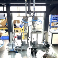 Machine d'emballage circulaire entièrement automatique avec comptage de mètres, distance de bobinage réglable 85-220 mm, longueur de serre-câbles, moteur 130 kW