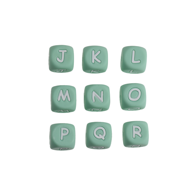 White characters on green background 38 #