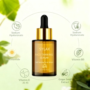 Esencia Bronceadora Facial SYLAX, Bronceador sin Sol Profesional, Brillo Natural, Fórmula Premium para el Cuidado de la Piel, Fácil Aplicación - Product Image 5