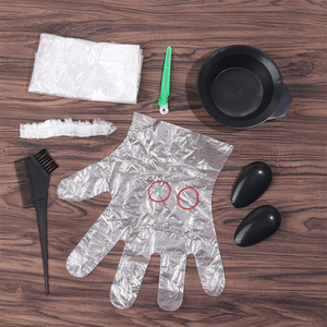 Juego de Peines Desechables para Tintar el Cabello, Herramientas de Doble Cara para Tratamiento de Aceite de Alto Brillo, Guantes, Sombreros de Ducha, Chales, 8 Piezas - Product Image 3
