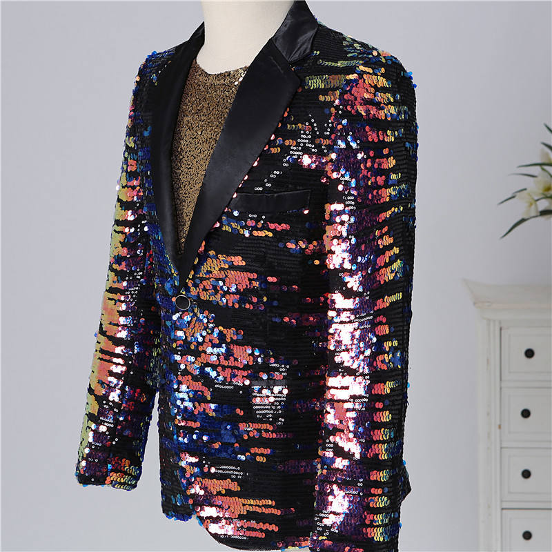 Colorful Sequin Costume
